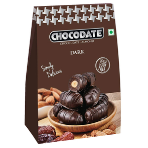 Chocodate Dark Chocolate Date & Almond 100% Gluten Free
