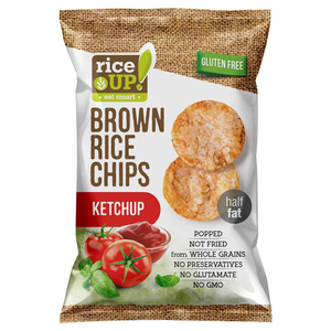 Rice Up! Brown Rice Chips Ketchup 60G