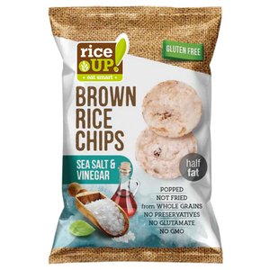 Rice Up! Brown Rice Chips Sea Salt & Vinegar 60G