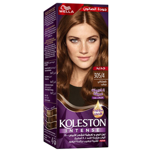 Koleston Hair Color Light Chestnut 305/4 50Ml + 10Ml
