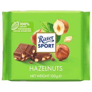 Ritter Sport Chocolate Milk With Hazelnuts 100G