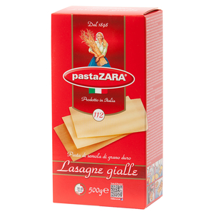 Pasta Zara Lasagne White 500G