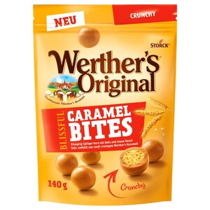 Werther's Caramel Bites Crunchy 140G