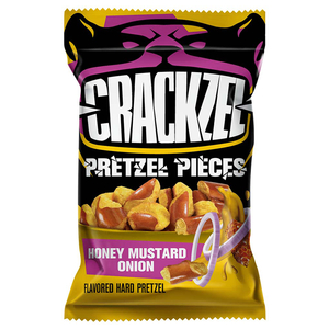 Crackzel Pretzel Pieces Honey Mustard Onion 65G