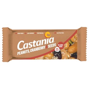 Castania Peanuts + Cranberry & Seeds 38G