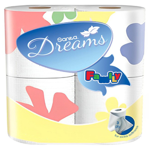 Sanita Dreams Toilet Paper X4
