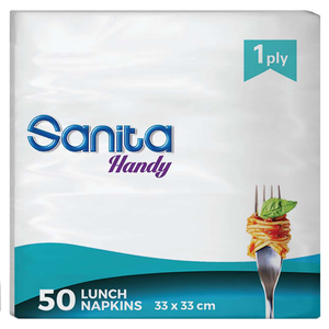 Sanita Handy Lunch Napkins 50 Sheets