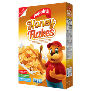 Poppins Honey Flakes 500G