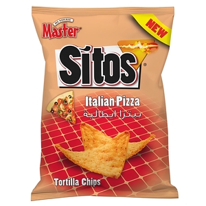 Master Sitos Tortilla Chips Italian Pizza 65G
