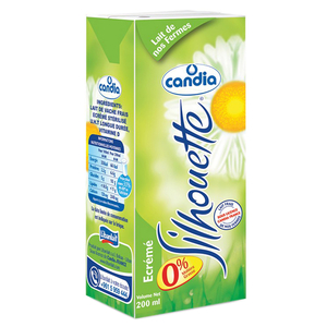 Candia Lait Silhouette Uht 0% 200Ml