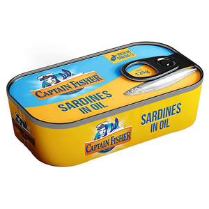Captain Fisher Sardine In Oil 125G