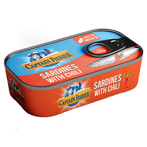 Captain Fisher Sardine In Oil With Chili 125G
