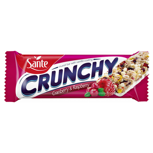 Sante Bar Crunchy Cranberry & Raspberry 40G