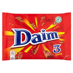 Daim Chocolate Caramel Almonds 3 Packs 28G