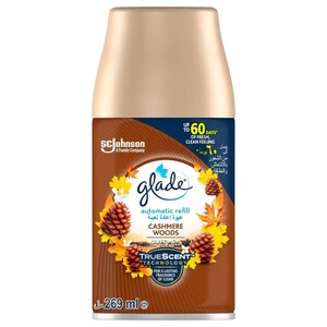Glade Air Freshener Automatic Refill Cashmere Woods 269Ml