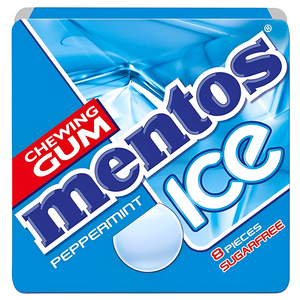 Mentos Ice Gum Pepprmint Sugar Free 12.9G