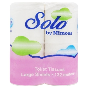 Mimosa Solo Toilet Paper 4 Rolls