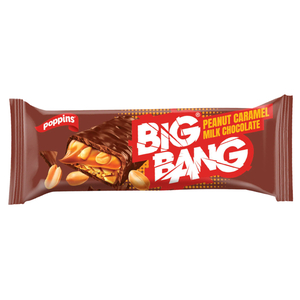 Poppins Big Bang Peanut Caramel Milk Chocolate 20G
