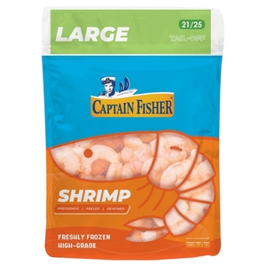 Captain Fisher Frozen Shrimp Cooked Large 21/25 400G