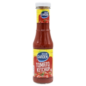 Ocean Garden Ketchup Glass 340G