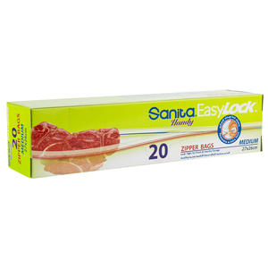 Sanita Easy Lock Medium 20 Bags