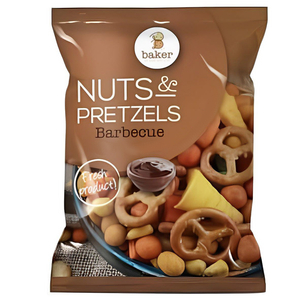 Baker Nuts & Pretzels Barbecue 270G