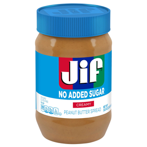 Jif Creamy Peanut Butter No Added Sugar 440G