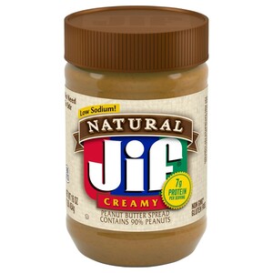 Jif Natural Peanut Butter Creamy 454G