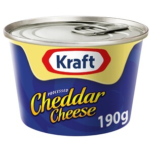 Kraft Cheddar Cheese Can 190G