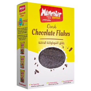 Munchies Dark Chocolate Flakes 100G