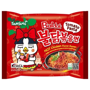 Samyang Buldak Noodles Hot Chicken Flavor Ramen Tomato Pasta 140G