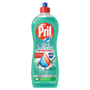 Pril Dishwashing Liquid Antibacterial Cold Power 650Ml