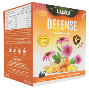 Lavina Defense Herbal Infusion Ginger + Turmeric + Echinacea 20 Bags 40G