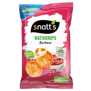 Snatt's Natural Chips Barbecue 75G