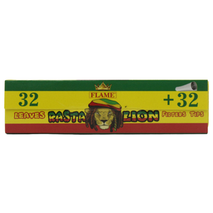 Flame Rasta Lion King 32 Leaves+Tips