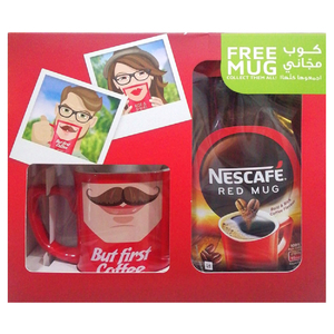 Nescafe Red Mug 190G + Mug Free