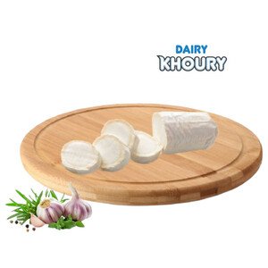 Dairy Khoury Goat Cheese Garlic & Fine Herbs - جبنة ماعز بالثوم مع الأعشاب الناعمة كيلو