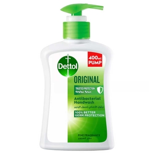 Dettol Antibacterial Hand Wash Pine Fragrance 400Ml