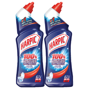 Harpic Toilet Cleaner Limescale Remover X2