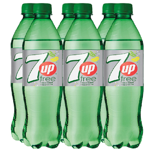 7Up Soft Drink Bottle Diet 330Ml X6