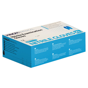 Kingfa Nitrile Gloves X-Large 100Pcs