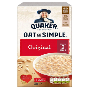 Quaker Oats So Simple Sachet 270G