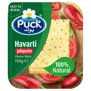 Puck Havarti Jalapeno Slices 150G