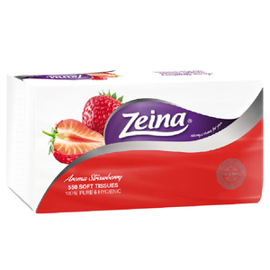 Zeina Facial Tissues Aroma Strawberry 550 Sheets