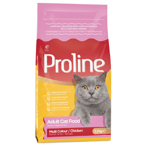 Proline Adult Cat Food Multicolor Chicken 1.2Kg