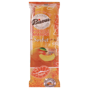 Bisous Popsicle Stick Mango Ice 80G