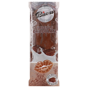 Bisous Popsicle Stick Chocolate Ice 80G