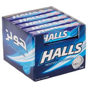 Halls Candy Menthol 22.4G X20
