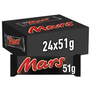 Mars Chocolate Bar 51G X24