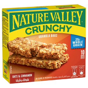 Nature Valley Crunchy Granola Bars Oats & Cinnamon 42G X5